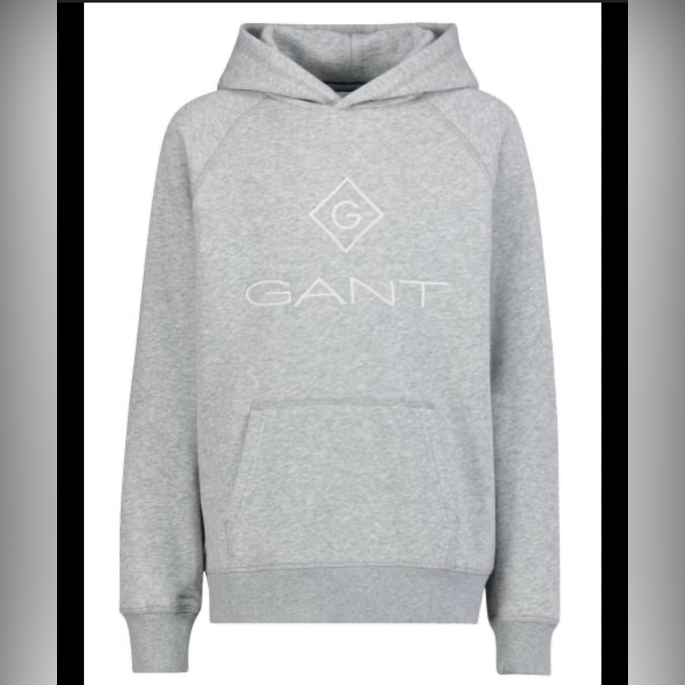 Gant kids sweatshirt grey heather Size 13-14